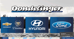 Desktop Screenshot of dondelingerauto.com